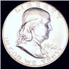 Image 1 : 1960-D Franklin Half Dollar CLOSELY UNC