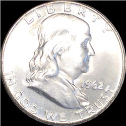 1962-D Franklin Half Dollar UNCIRCULATED