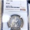 Image 1 : 1879 Seated Half Dollar NGC - PF61