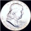 Image 1 : 1960 Franklin Half Dollar UNCIRCULATED