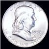 Image 1 : 1958-D Franklin Half Dollar CLOSELY UNC