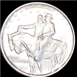 1925 Stone Mountain Half Dollar NEARLY UNC