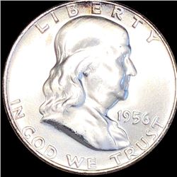 1956 Franklin Half Dollar CLOSELY UNCIRCULATED