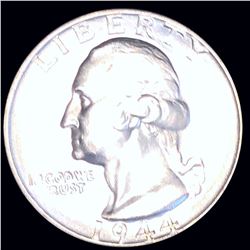 1944 Washington Silver Quarter GEM PROOF