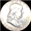 Image 1 : 1962 Franklin Half Dollar CLOSELY UNC