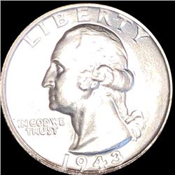 1943-S Washington Silver Quarter UNCIRCULATED