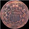 Image 1 : 1865 Two Cent Piece AU+