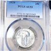 Image 1 : 1929 Standing Quarter PCGS - AU53