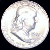 Image 1 : 1951-S Franklin Half Dollar CLOSELY UNC