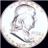 Image 1 : 1952 Franklin Half Dollar CLOSELY UNC