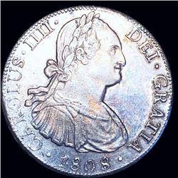 1808 Mexican Silver 8 Reales UNCIRCULATED