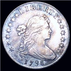 1798 Draped Bust Dollar CLOSELY UNCIRCULATED