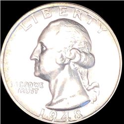1948-S Washington Quarter CLOSELY UNCIRCULATED