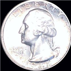 1945-S Washington Silver Quarter UNCIRCULATED