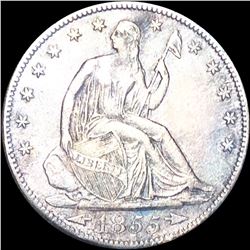 1855-S Seated Half Dollar CLOSELY UNCIRCULATED