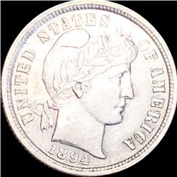 1894 Barber Silver Dime UNCIRCULATED