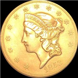 1853-O $20 Gold Double Eagle UNCIRCULATED