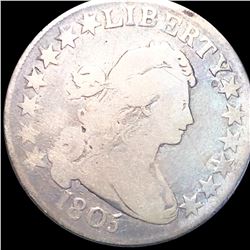 1805 Draped Bust Half Dollar NICELY CIRCULATED