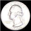 Image 1 : 1964-D Washington Silver Quarter UNCIRCULATED