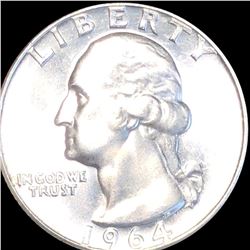 1964-D Washington Silver Quarter UNCIRCULATED
