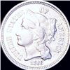 Image 1 : 1868 Three Cent Nickel LIGHTLY CIRCULATED