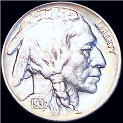 1937-S Buffalo Head Nickel LIGHTLY CIRCULATED