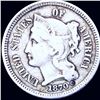 Image 1 : 1870 Three Cent Nickel NICELY CIRCULATED