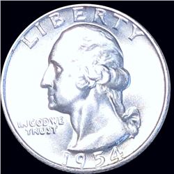 1954-D Washington Silver Quarter UNCIRCULATED