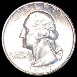 1957 Washington Silver Quarter UNCIRCULATED
