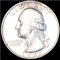 1955-D Washington Silver Quarter UNCIRCULATED
