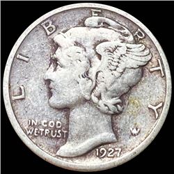 1927-S Mercury Silver Dime LIGHTLY CIRCULATED