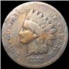 Image 1 : 1877 Indian Head Penny NICELY CIRCULATED