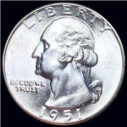 1951 Washington Silver Quarter UNCIRCULATED