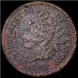 1875 Indian Head Penny NICELY CIRCULATED