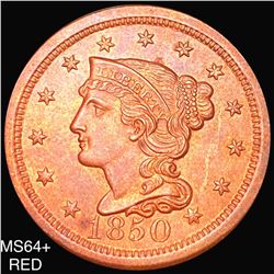 1850 Braided Hair Large Cent UNCIRCULATED