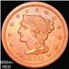 Image 1 : 1850 Braided Hair Large Cent UNCIRCULATED