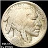 Image 3 : 1916 DDO Buffalo Head Nickel NICELY CIRCULATED