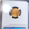 Image 2 : 1909 V.D.B. Lincoln Wheat Penny NGC - MS 64 RB