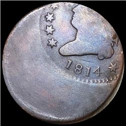 1814 Classic Head Large Cent 50% OFF-CENTER