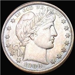 1900 Barber Half Dollar UNCIRCULATED