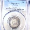Image 1 : 1893 Isabella Silver Quarter PCGS - MS63