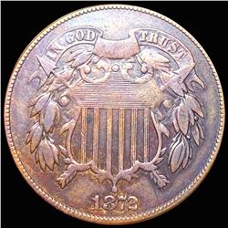 1872 Two Cent Piece LIGHTLY CIRCULATED
