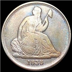 1838-O Seated Liberty Dime LIGHTLY CIRCULATED