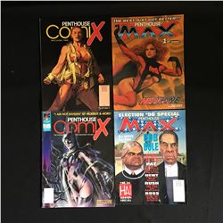 PENTHOUSE COMIX & MAX MAGAZINE LOT