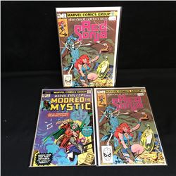 #1s COMIC BOOK LOT (RED SONJA/ MODRED THE MYSTIC)