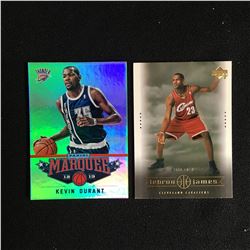 KEVIN DURANT/ LeBRON JAMES BASKETBALL CARD LOT