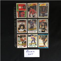 HOCKEY ROOKIES CARD LOT