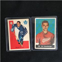 VINTAGE HOCKEY CARD LOT (NOEL PRICE/ ED LITZENBERGER)