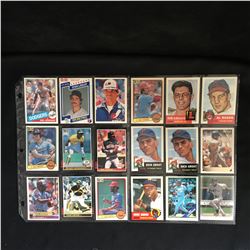 VINTAGE BASEBALL CARD LOT