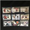 Image 1 : GAME JERSEY HOCKEY CARD LOT